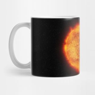 Glowing sun - Dwarf sun Mug